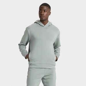 All In Motion Men's Large Spacer Hoodie Sweatshirt Heather Gray